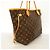 Louis Vuitton Monogram Neverfull MM Tote Bag Brown - view 2