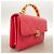 Sac à main épaule à chaîne Chanel Matelassé Rose - vue 2