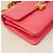Sac à main épaule à chaîne Chanel Matelassé Rose - vue 6