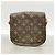 Bolsa de Ombro Louis Vuitton Monogram Mini Saint Cloud Marrom - vista 15