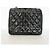 Chanel Matelassé Schultertasche mit Kette Schwarz - Ansicht 12