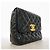 Chanel Matelassé Schultertasche mit Kette Schwarz - Ansicht 2