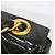 Chanel Matelassé Schultertasche mit Kette Schwarz - Ansicht 9