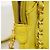 Bolso de hombro Chanel Lime Yellow Dorado - vista 10