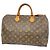 Bolso Louis Vuitton Monogram Speedy 35 Castaño