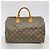 Bolso Louis Vuitton Monogram Speedy 35 Castaño - vista 15