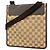 Gucci GG Canvas Schultertasche Braun Beige