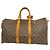 Sac Louis Vuitton Boston Monogram Keepall 45 Marron