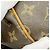 Sac Louis Vuitton Boston Monogram Keepall 45 Marron - vue 11