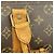 Sac Louis Vuitton Boston Monogram Keepall 45 Marron - vue 12