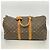 Sac Louis Vuitton Boston Monogram Keepall 45 Marron - vue 14
