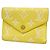 Louis Vuitton Tri-fold Wallet Yellow