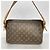 Borsa a tracolla Louis Vuitton Monogram Vivacite GM Marrone - vista 11
