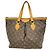 Sac à main Louis Vuitton Monogram Palermo PM Marron