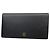 Cartera larga de Chanel en piel negra Negro
