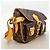 Bolso de hombro Louis Vuitton Monogram Hudson PM Castaño - vista 2
