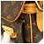 Bolso de hombro Louis Vuitton Monogram Hudson PM Castaño - vista 8