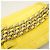 Borsa a tracolla Chanel 2.55 in pelle d'agnello gialla Giallo - vista 8