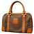 Céline Borsa Celine Macadam Brown da donna Marrone