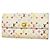 Louis Vuitton Multicolor Long Wallet White