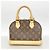 Louis Vuitton Alma BB Monogram Handtasche Braun - Ansicht 11