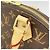 Louis Vuitton Alma BB Monogram Handtasche Braun - Ansicht 9