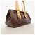 Borsa a tracolla Louis Vuitton Vernis Rosewood Avenue Bordò - vista 2