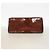 Borsa a tracolla Louis Vuitton Vernis Rosewood Avenue Bordò - vista 3