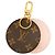 Louis Vuitton Keychain Charm Monogram LV Mirror Compact Brown Pink