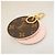 Louis Vuitton Keychain Charm Monogram LV Mirror Compact Brown Pink - view 2