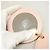 Louis Vuitton Keychain Charm Monogram LV Mirror Compact Brown Pink - view 5