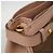 Borsa in pelle Gancini Salvatore Ferragamo Marrone Beige - vista 8