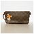 Bolso de hombro Louis Vuitton Monogram Panda Trotteur Castaño - vista 12