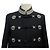 ABRIGO CHRISTIAN DIOR COUTURE ESTILO OFICIAL 38 M CUELLO MANDARÍN BORDADO Negro - vista 2