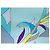 Hermès NEU HERMES PARADIS DE SOIE TUCH 140 CM RIESIGES SEIDENQUADRAT SILK SCARF Blau - Ansicht 9