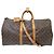 BORSA DA VIAGGIO A MANO VINTAGE LOUIS VUITTON KEEPALL 55 MONOGRAM BANDOULIERE Marrone