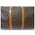 BORSA DA VIAGGIO A MANO VINTAGE LOUIS VUITTON KEEPALL 55 MONOGRAM BANDOULIERE Marrone - vista 16