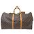 BORSA DA VIAGGIO A MANO VINTAGE LOUIS VUITTON KEEPALL 55 MONOGRAM BANDOULIERE Marrone - vista 2