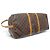 BORSA DA VIAGGIO A MANO VINTAGE LOUIS VUITTON KEEPALL 55 MONOGRAM BANDOULIERE Marrone - vista 3