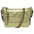 BOLSA DE MÃO CHANEL GABRIELLE PM EM COURO MATELASSÉ DOURADO COM ALÇA
