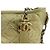 BOLSA DE MÃO CHANEL GABRIELLE PM EM COURO MATELASSÉ DOURADO COM ALÇA - vista 6