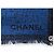 NEUES CHANEL LOGO CC SEIDENTUCH IN BLAU MIT FRANSEN CARRE BLUE SILK SCARF - Ansicht 6