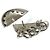 Orecchini Louis Vuitton Bionic Argento Metallico - vista 3