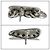 Orecchini Louis Vuitton Bionic Argento Metallico - vista 4