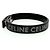 Céline Bracelet en cuir avec clous Monochrome CELINE Noir - vue 3