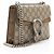 Borsa a spalla piccola Gucci GG Supreme Dionysus Marrone Beige - vista 2