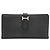 Hermès Cartera larga Hermes Bearn Soufflet Negro