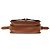 Borsa a tracolla in pelle Rockstud Valentino Garavani Marrone Beige - vista 3