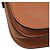 Borsa a tracolla in pelle Rockstud Valentino Garavani Marrone Beige - vista 5