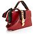 Gucci Leather Sylvie kleine Schultertasche Rot - Ansicht 2